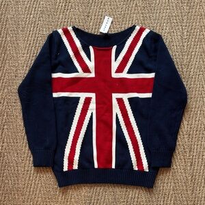 PacSun John Galt/Brandy Melville UK Flag Nico Sweater